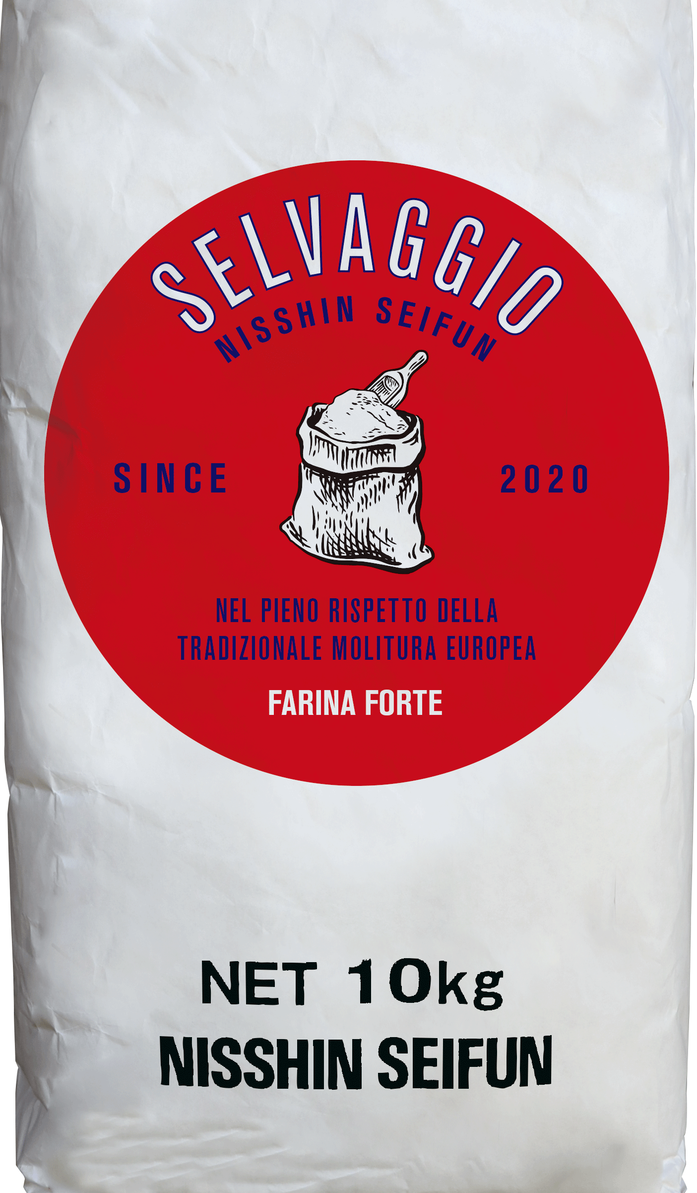 セルヴァッジオ ファリーナ フォルテ　10kg　【日清製粉】【送料無料】